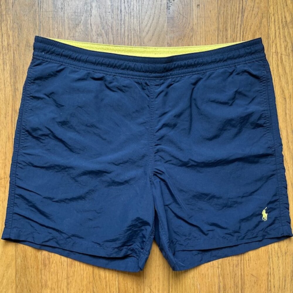Vintage Polo Ralph Lauren Men's Traveler Swim Trunks | Size Medium - Picture 4 of 9
